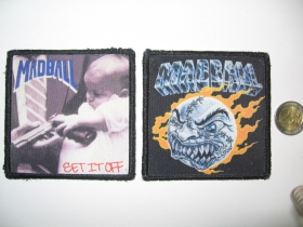 Madball ofsetová nášivka po krajoch obšívaná  cca. 9x9cm  cena za 1ks!!!